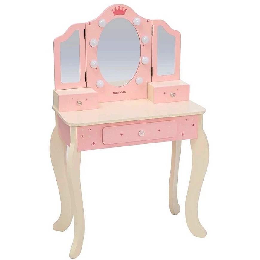Milly Mally Puzzle 77100 Queen Dressing Table Pink – 3