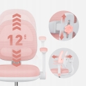 Fotel obrotowy Junior 3.6 Pink