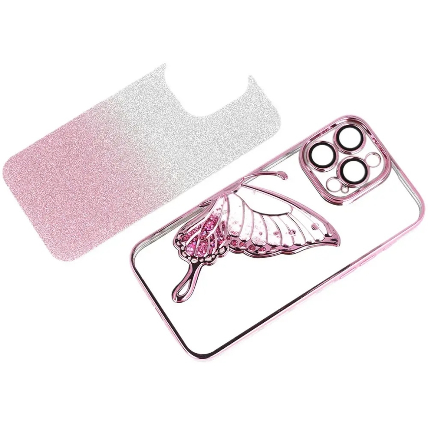 Tel Protect Butterfly Water phone case for iPhone 13 Pro pink – 3