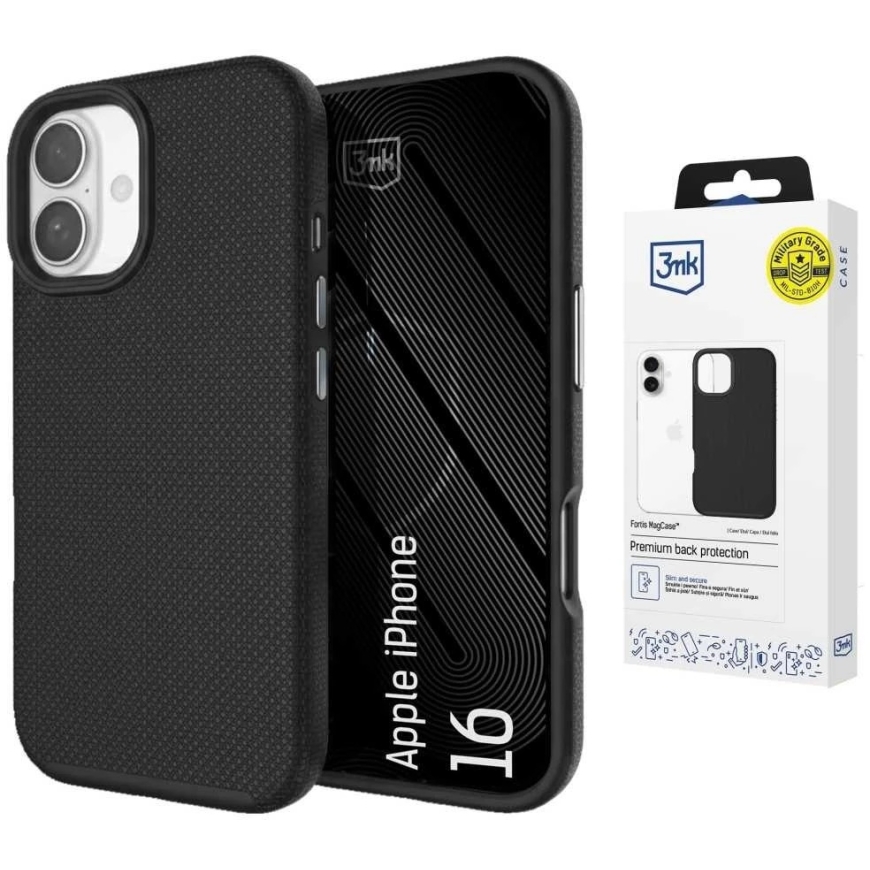 3Mk Kate kaitse 3mk Fortis MagCase iPhone 16 - must