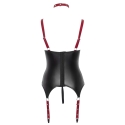 Cottelli Bondage Basque black/red L Cottelli Bondage Basque black/red L