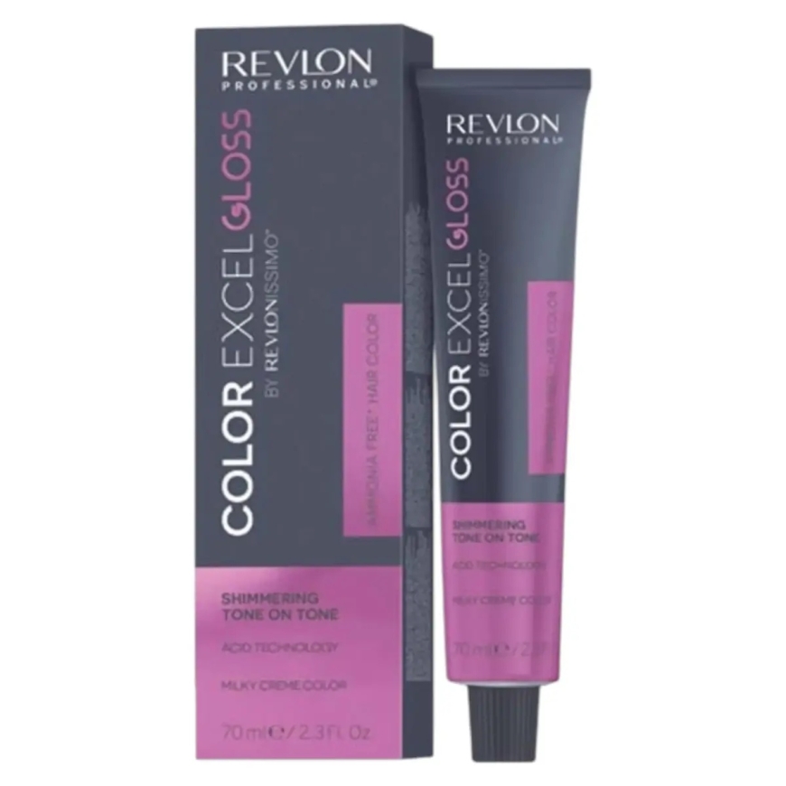 Revlon, Color Excel Gloss, Ammonia-Free, Pysyvä Hiusväri, 052 Vadelma, 70 ml