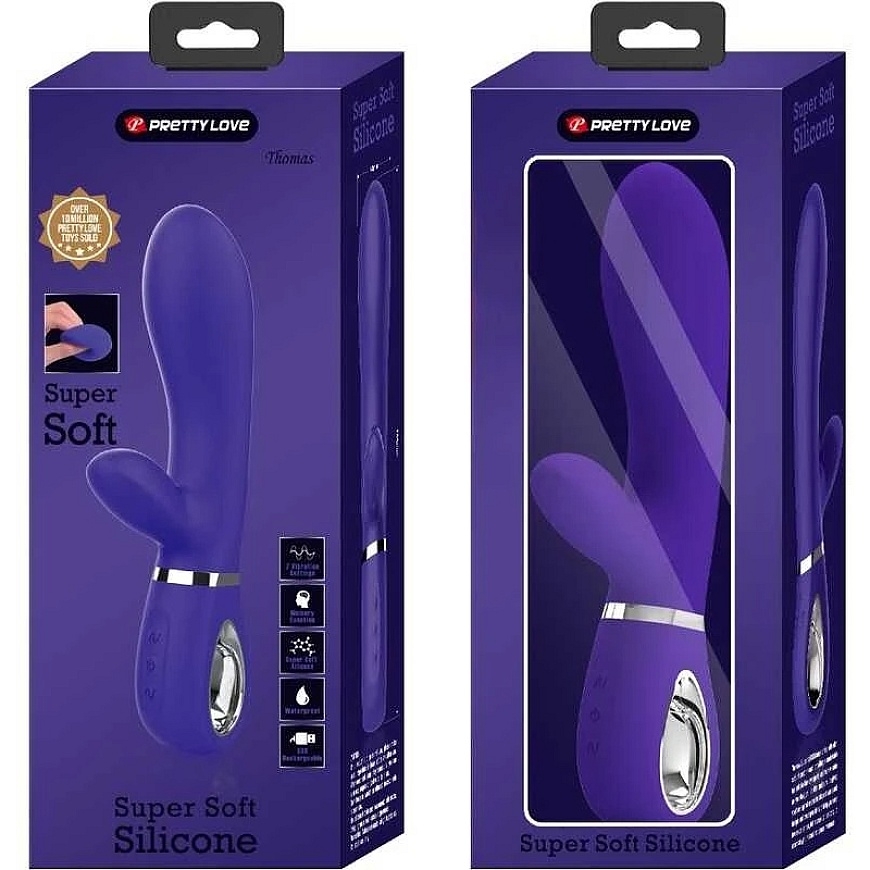 Pretty Love Flirtation PRETTY LOVE - THOMAS multifunctional G-spot vibrator purple – 4