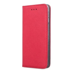 Smart Magnet case for Motorola Moto G75 red