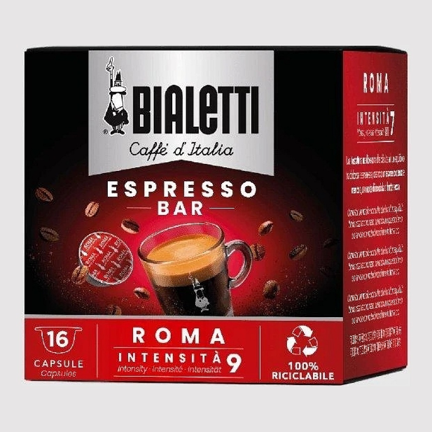 Bialetti ROMA kapsulas BIALETTI CAFF D'ITALIA - 16 kapsulas