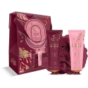 Grace Cole Kingituste kogum karbis Velvet Plum ja Soft Suede, 3 tk. Grace Cole Kingituste kogum karbis Velvet Plum ja Soft Suede, 3 tk.