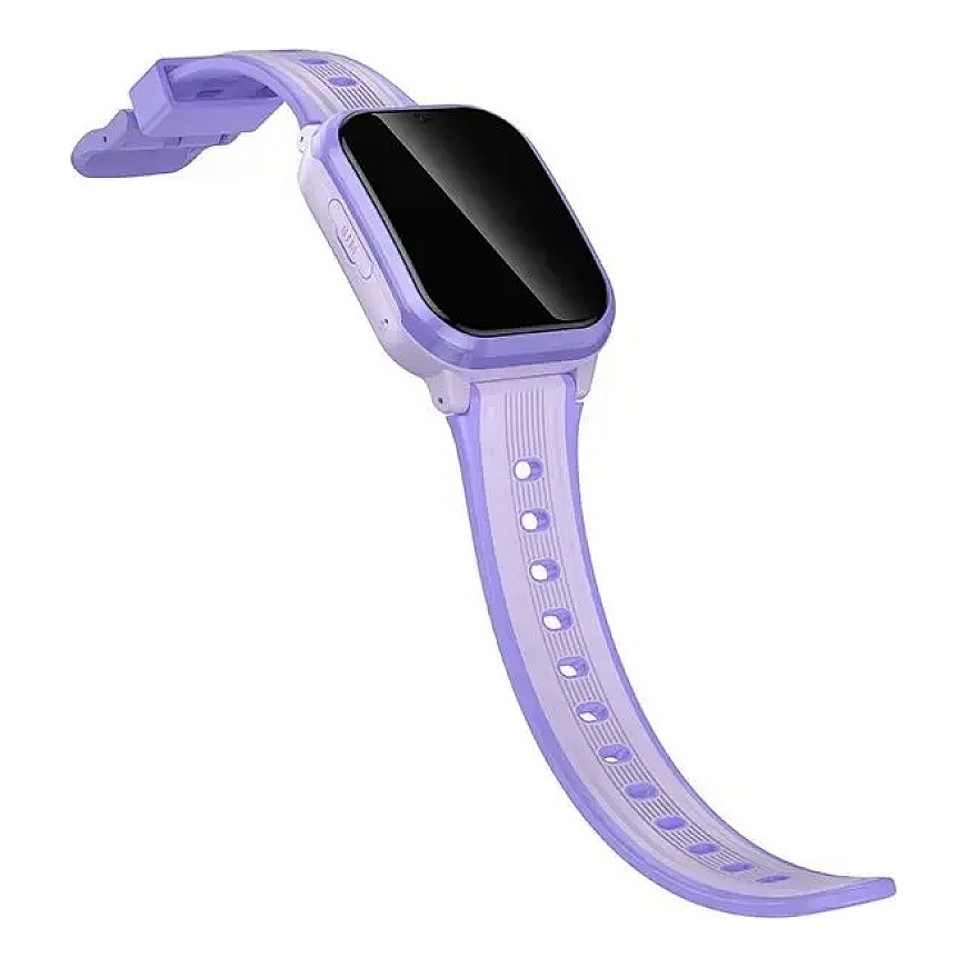 Smartwatch for kids 1,69" 4G GPS with call function Hoco Y108 purple – 2