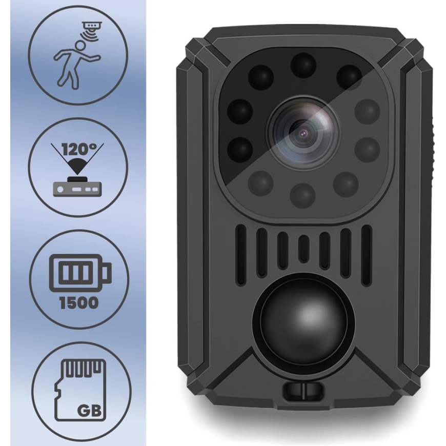 RTO Spy Camera Motion Detection Full HD Night Vision 1500 mAh Night Mode M-JPEG ER1054 – 5