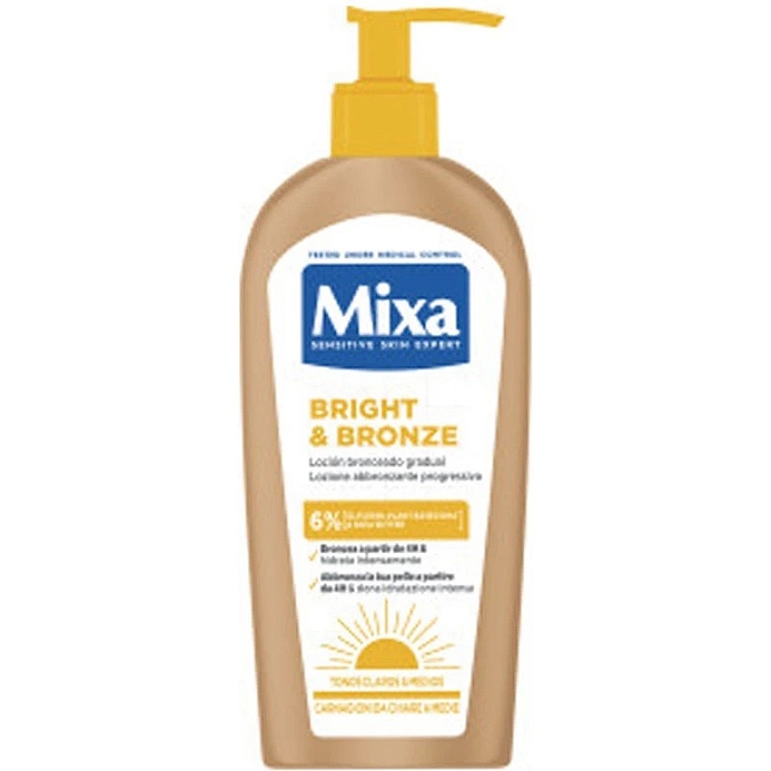 Mixa BRIGHT & BRONZE gradual tanning lotion 250 ml
