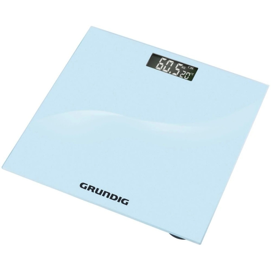 Весы для ванной стеклянные WAGA GRUNDIG белые – 5