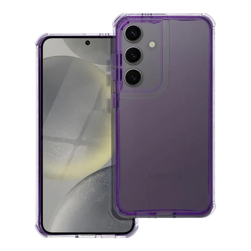 MATRIX CLEAR telefono dėklas Samsung Galaxy S26+ (S947) violetinis – 2