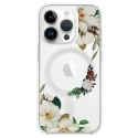 Tel Protect Flower maciņš ar MagSafe atbalstu telefonam iPhone 12 Pro daudzkrāsains
