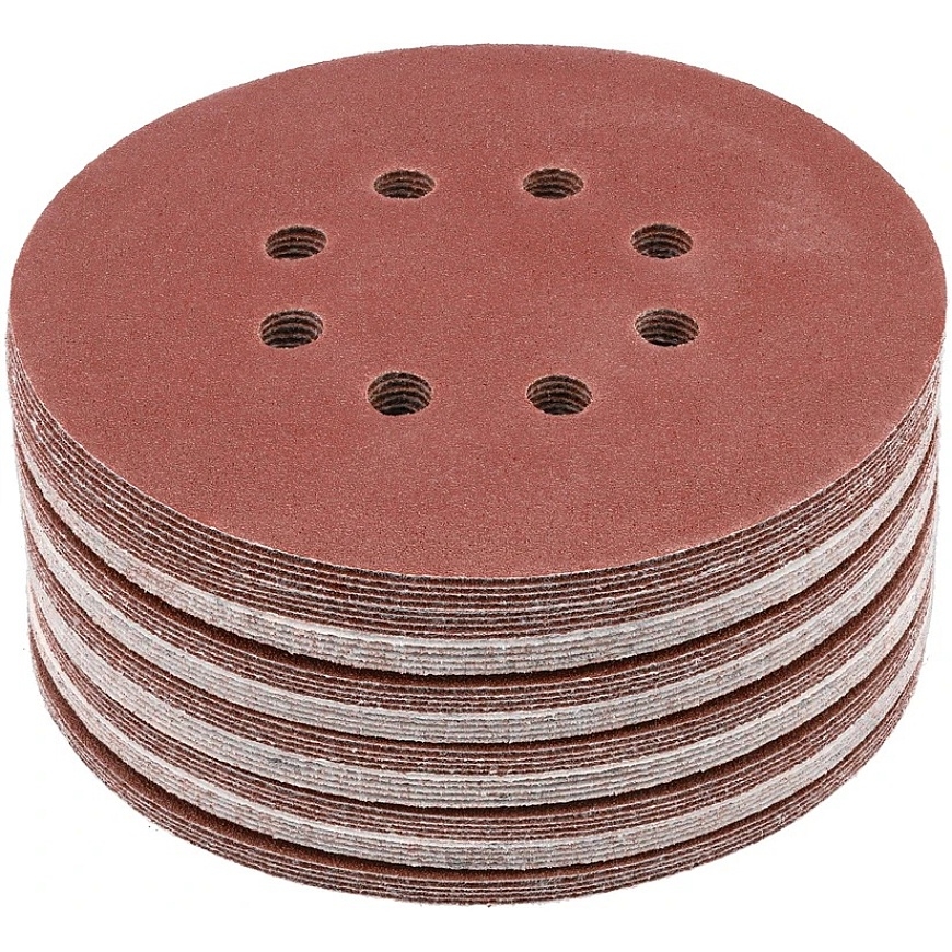 Toya Sa Poland Hiontapaperi (velcro) | 8 reikää | 150 mm / P80 | 50 kpl. (YT-834593)
