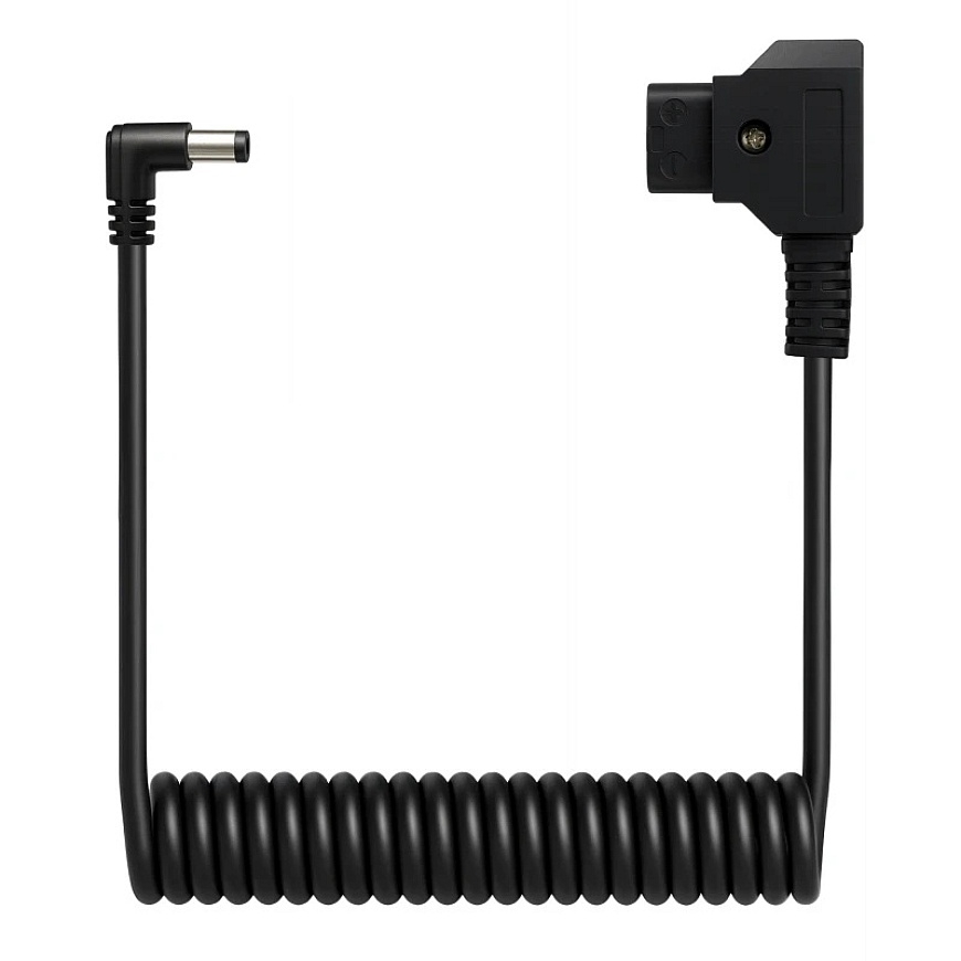 Внешний кабель батареи - Newell D-Tap – DC 5,5 × 2,5 мм, 90 см Спиральный кабель