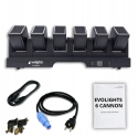 EVOLIGHTS 6 CANNON valosäteen efekti 6 päällä EVOLIGHTS 6 CANNON valosäteen efekti 6 päällä