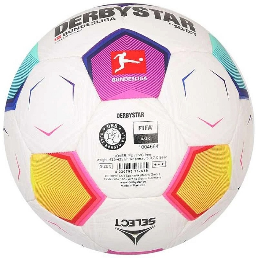 Futbolo kamuolys Select Derbystar Brillant Replica FIFA Basic v23 18175 (4) – 4