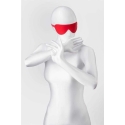 Toyfa Anonymo kaukė, PU oda, raudona, 65 cm Toyfa Anonymo kaukė, PU oda, raudona, 65 cm