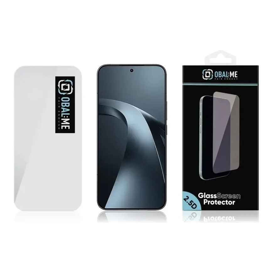 OBAL:ME 2.5D grūdintas apsauginis stiklas telefonui Xiaomi 17T Pro – 2