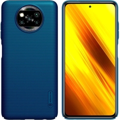 Nillkin матовый чехол для Xiaomi Poco X3 NFC (Синий)
