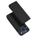 Dux Ducis Skin Pro nahkakuori kirjatyyppinen puhelintasku iPhone 18 Pro Max | iPhone 17 Pro Max musta Dux Ducis Skin Pro nahkakuori kirjatyyppinen puhelintasku iPhone 18 Pro Max | iPhone 17 Pro Max musta