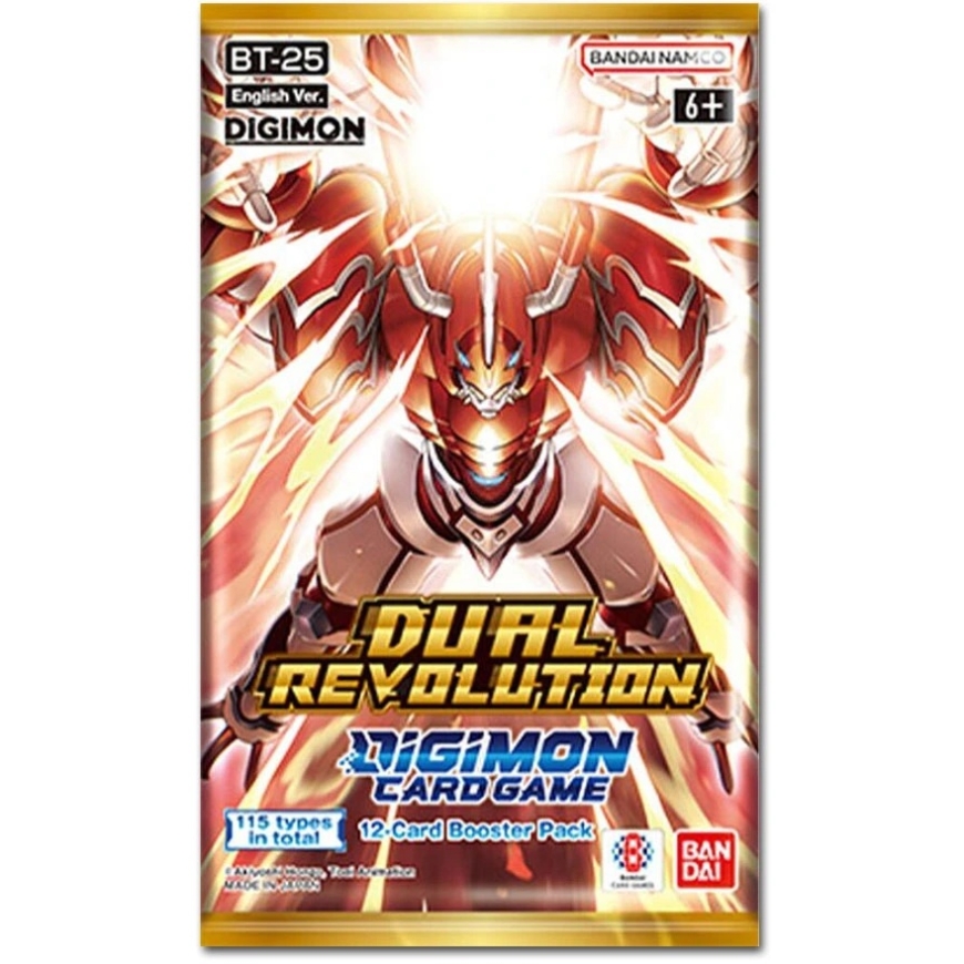 Bandai Tcg Digimon Card Game - Dual Revolution BT25 Booster