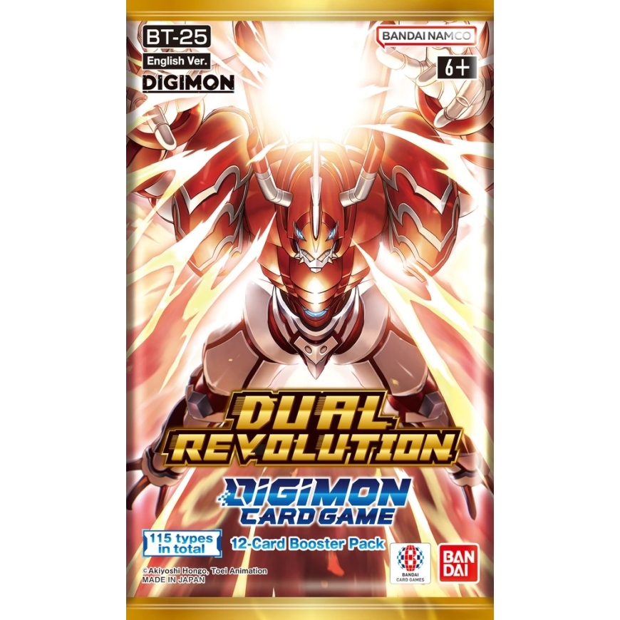 Bandai Tcg Digimon Card Game - Dual Revolution BT25 Booster – 2