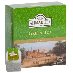 Zaļā tēja AHMAD Green TEA, maisiņos, 100 gab.