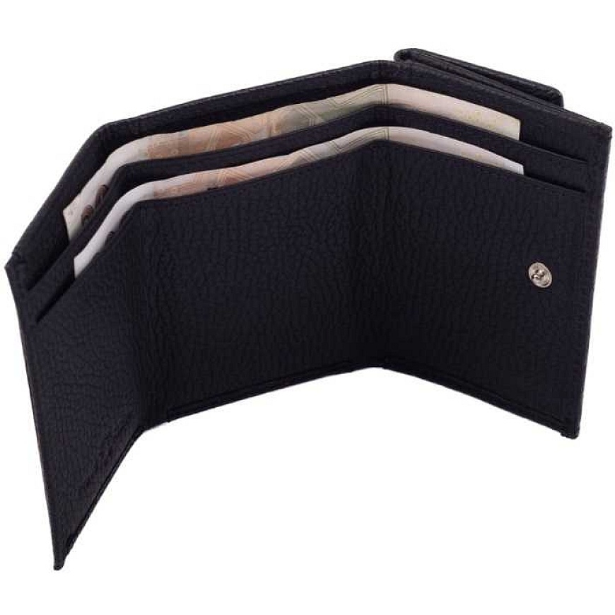 Segali Women's Leather Wallet 1756 B, Black – 3