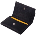Segali Sieviešu Ādas Maks 1756 B, Melns
