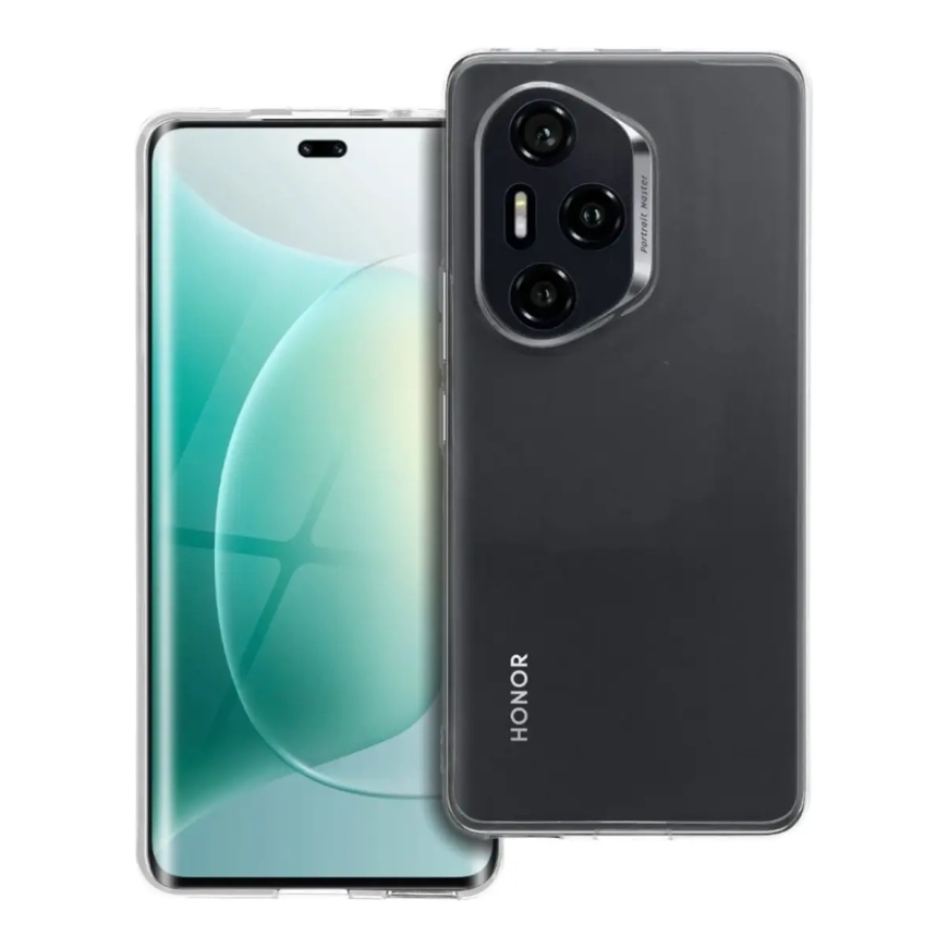 Прозрачный CLEAR чехол 2 мм для HONOR 300 PRO (защита камеры) прозрачный