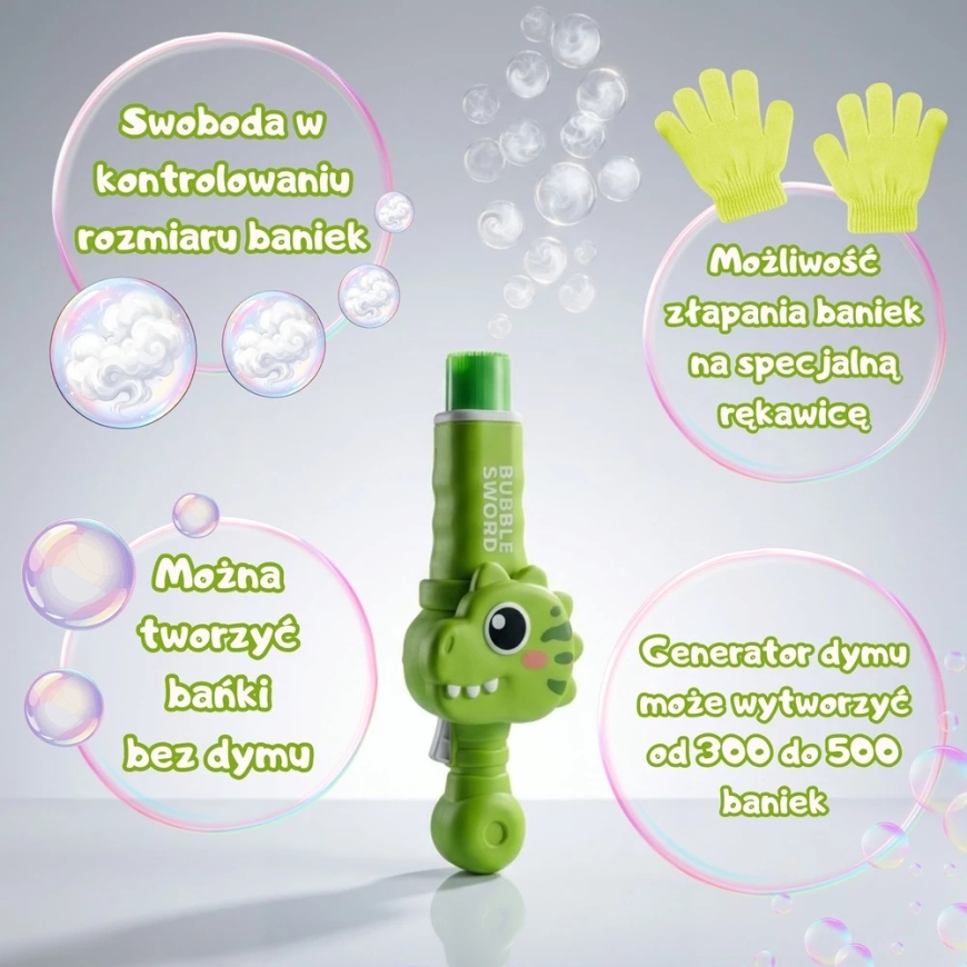 WOOPIE laaditav dinosauruse suitsu mullide udu masin – 3