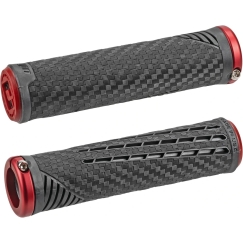 ODI CF v2.1 Lock-On Stūres Rokturi Melns/Sarkans-Sarkans