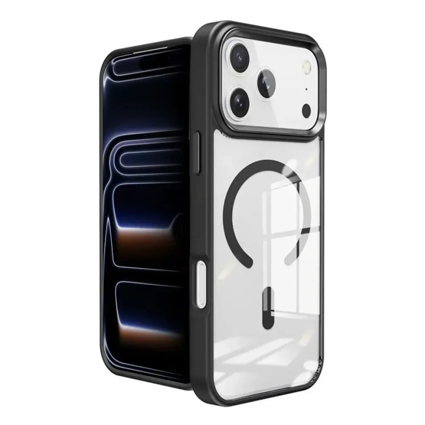 ROAR MAG BUMPER dėklas, suderinamas su MagSafe, skirtas IPHONE 18 Pro Max / 17 Pro Max juodas – 2