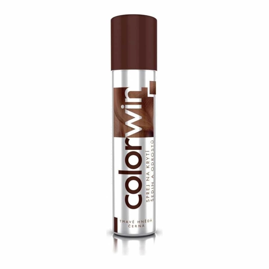 Colorwin Tamsiai rudų plaukų šaknų korekcijos purškiklis 75ml
