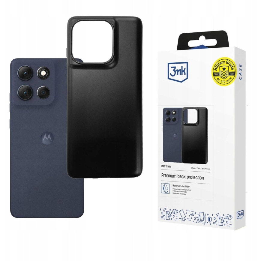 Motorola Moto G86 Power - 3mk mattakuori (5903108758765)