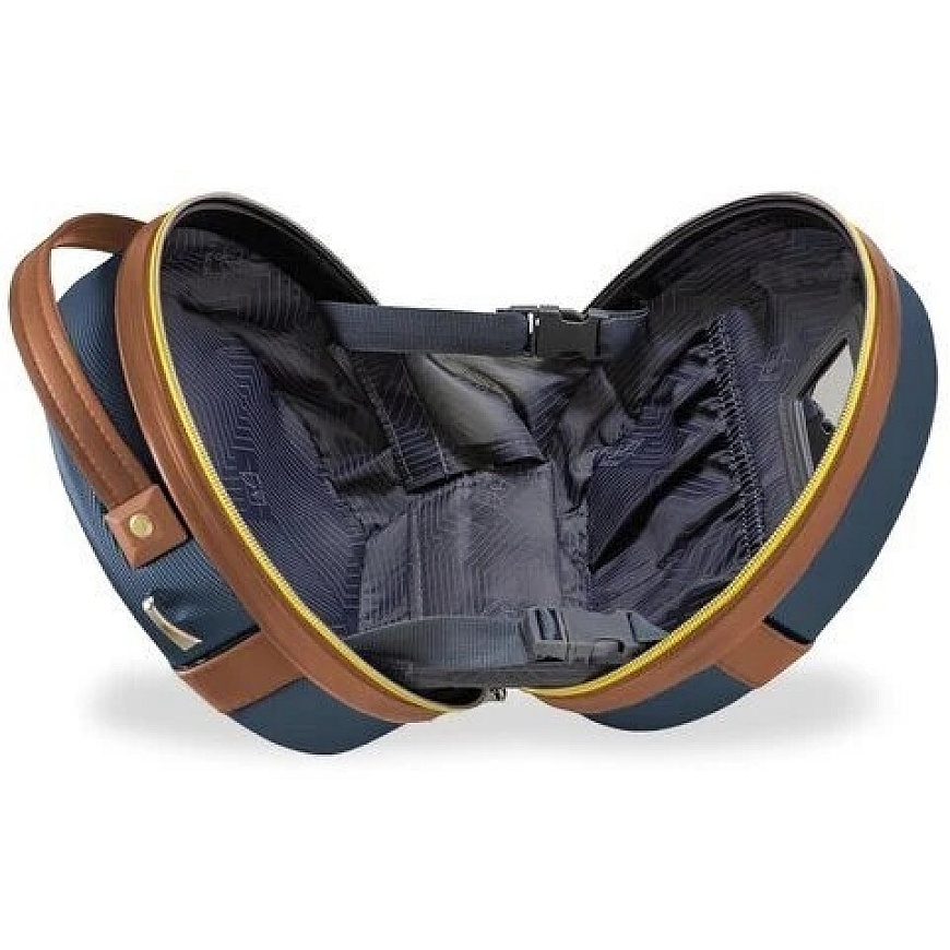 Ceļojumu rokas bagāža ABS VINTAGE T5672-1 Granāta-Brūna SEMI LINE – 3