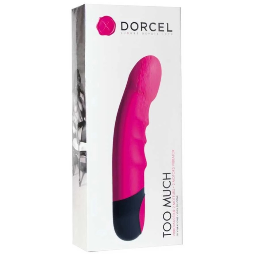 Marc Dorcel Too Much kahe mootori vibraator Roosa – 3