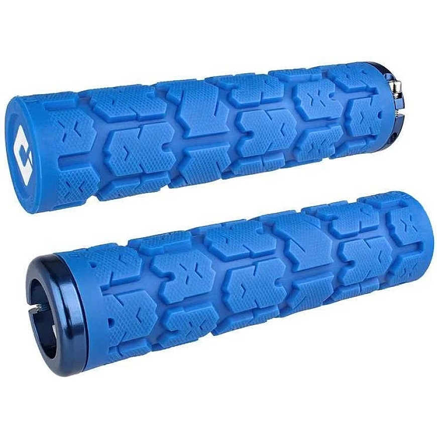 Ручки руля ODI Rogue v2.1 Lock-On MTB 135мм Белый/Синий