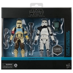Hasbro Star Wars Battlefront Scarif Stormtrooper ja Magma Stormtrooper pakkaus 2 figuuria 15 cm