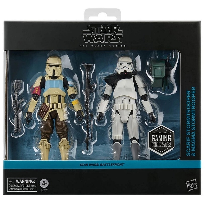 Hasbro Star Wars Battlefront Scarif Stormtrooper и Magma Stormtrooper набор 2 фигур 15 см