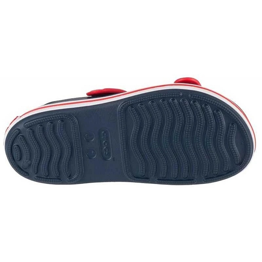 Crocs Crocband Cruiser kids' sandals, dark blue and red – 4