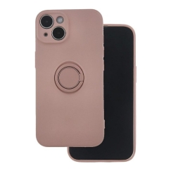 Samsung Galaxy A35 5G Finger Grip -kotelo vaaleanpunainen