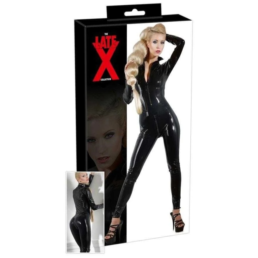 Late X Latex Catsuit black L