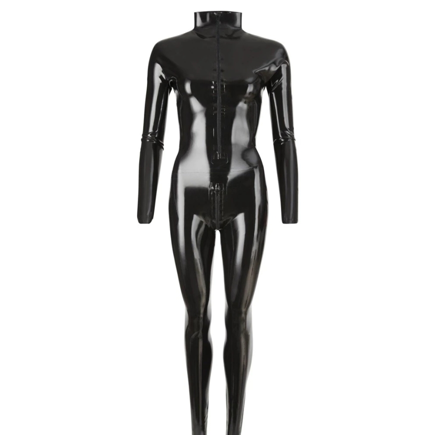 Late X latex-kissa-asuste musta L – 5