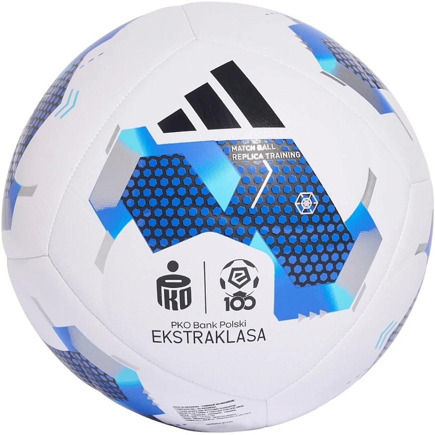 Futbolo kamuolys adidas Ekstraklasa 26/27 Training balta ir-mėlyna KE5152 (3)