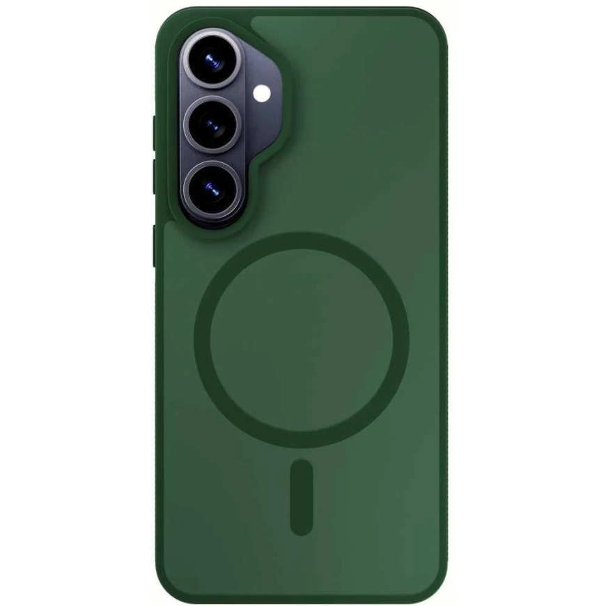 Dėklas 3MK Smoke MagCase do Samsung Galaxy S26+ žalia – 3