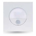 V-tac 3W LED квадратный светильник с датчиком, белый, 4500K V-tac 3W LED квадратный светильник с датчиком, белый, 4500K