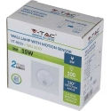 V-tac 3W LED neli kulmavalo anturilla, valkoinen, 4500K V-tac 3W LED neli kulmavalo anturilla, valkoinen, 4500K