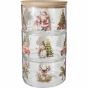 Lumarko Bamboo Stiklinis stiklainis su bambukiniu dangteliu, 550 ml Lumarko Bamboo Stiklinis stiklainis su bambukiniu dangteliu, 550 ml