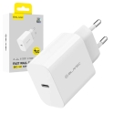 Blavec BC-14 kelioninis įkroviklis | 30W | PD, QC, GaN, PPS | USB-C | baltas Blavec BC-14 kelioninis įkroviklis | 30W | PD, QC, GaN, PPS | USB-C | baltas